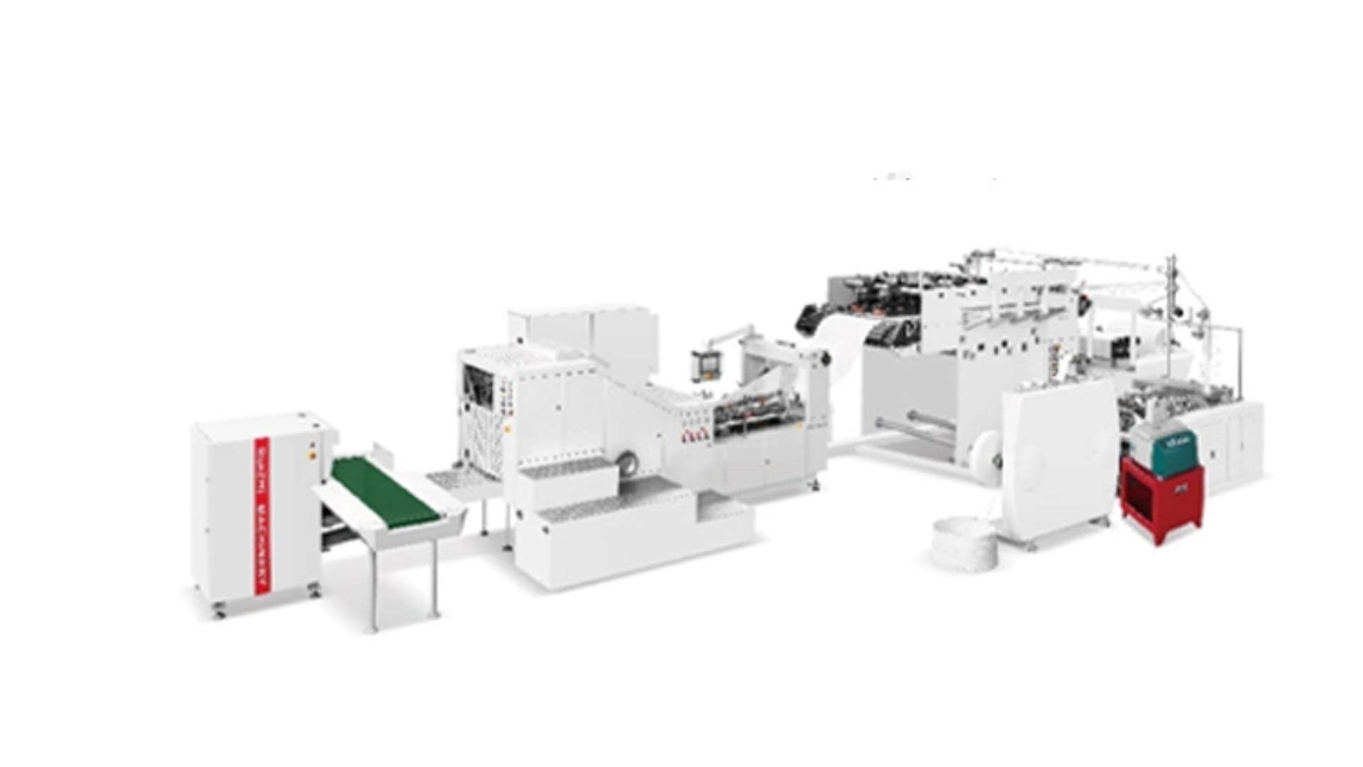 Paper Bag Machine With Handle Inline